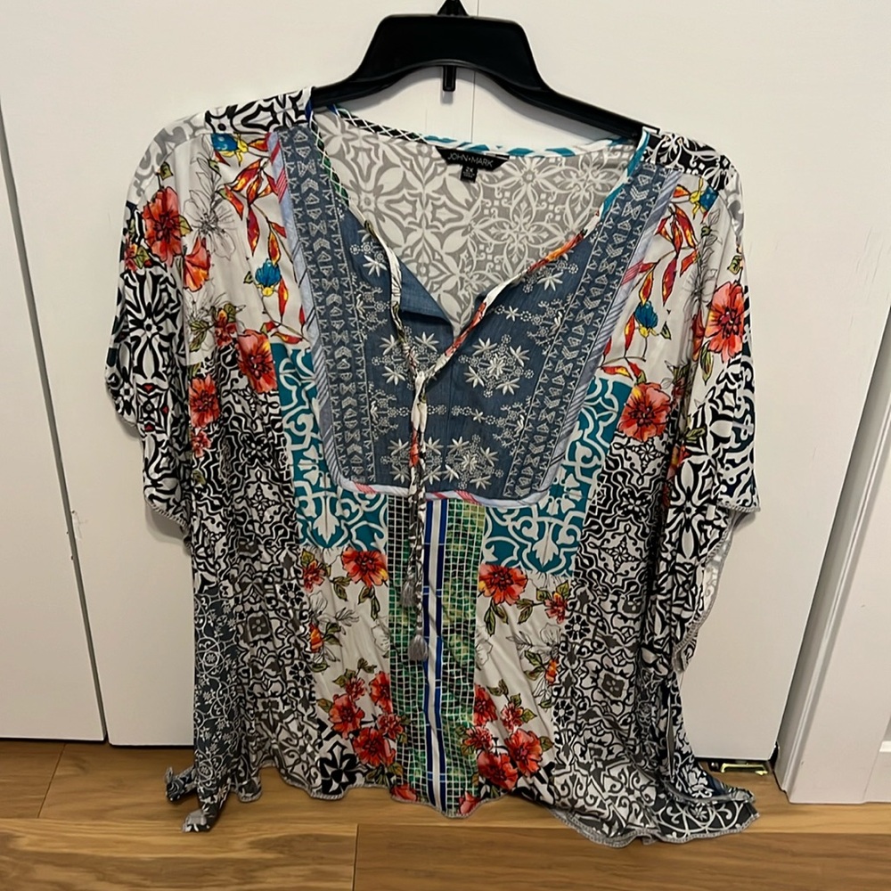 John Mark NWT tunic, 2X